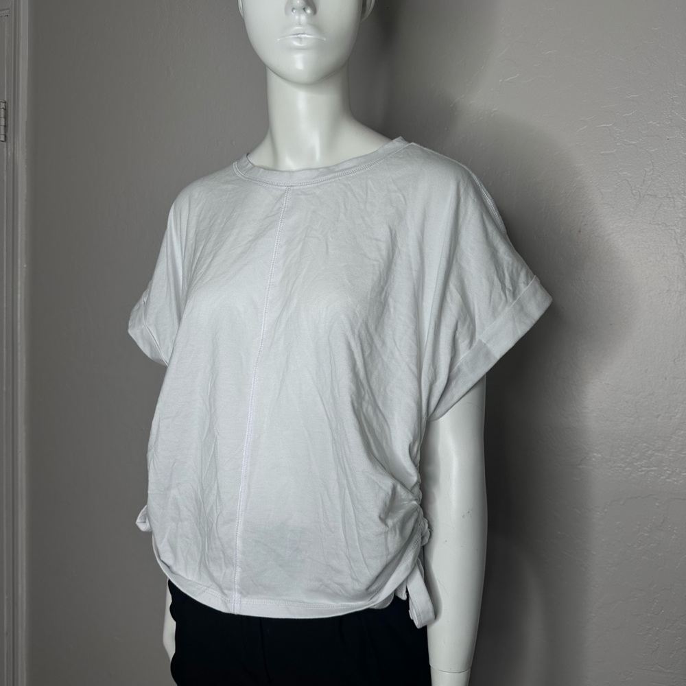 White Short Sleeve T-Shirt - Picture 4 of 5